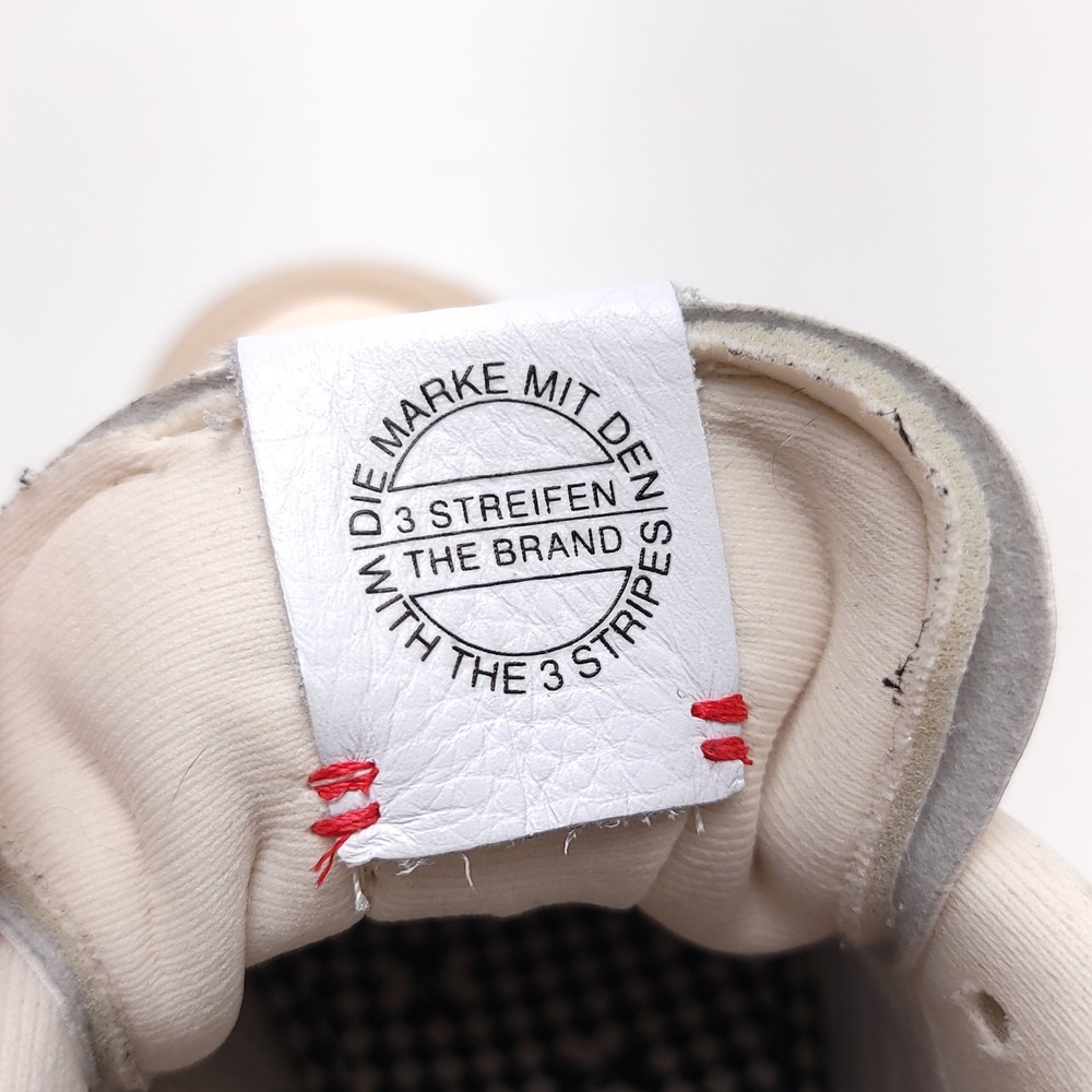Adidas‎ Forum Bonega Tan Cream White Platform Leather Sneakers Womens 10 - Picture 9 of 10